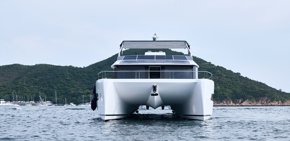 Oceanwalker S60 Revolution Edition: A sleek catamaran offers a luxurious alternative to the Monaco Yacht Show.