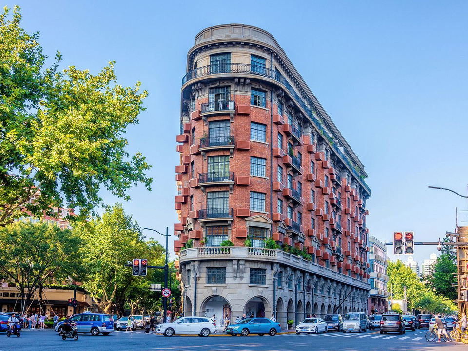 The Wukang Mansion, a century-old French Renaissance building in Xuhui District, home to 67 Pall Mall Shanghai.