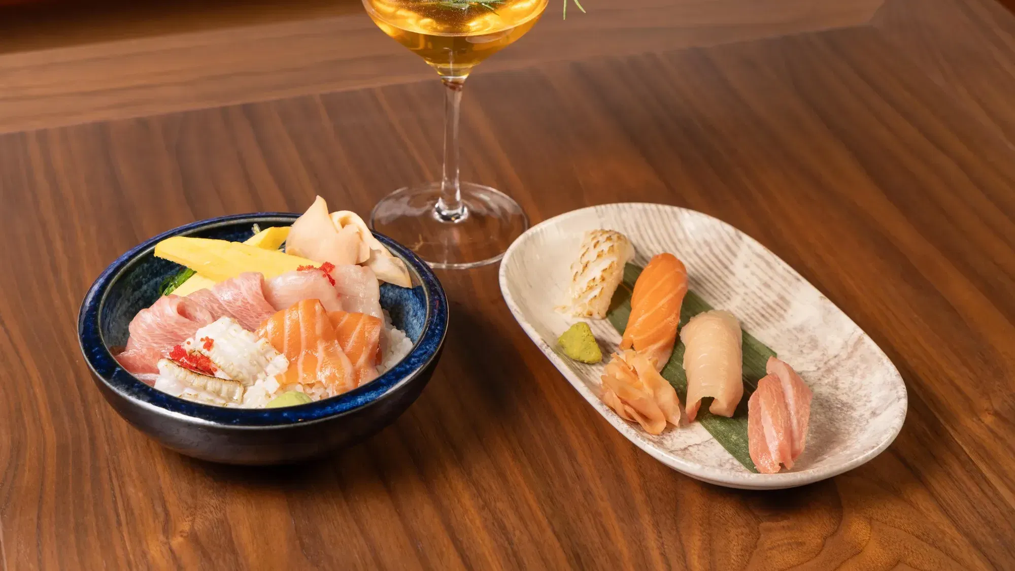 Fine dining in London