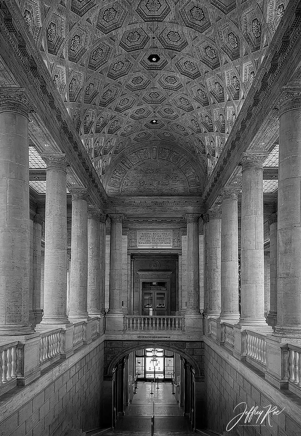 Saam (San Francisco) showcases a magnificent, intricately patterned ceiling.