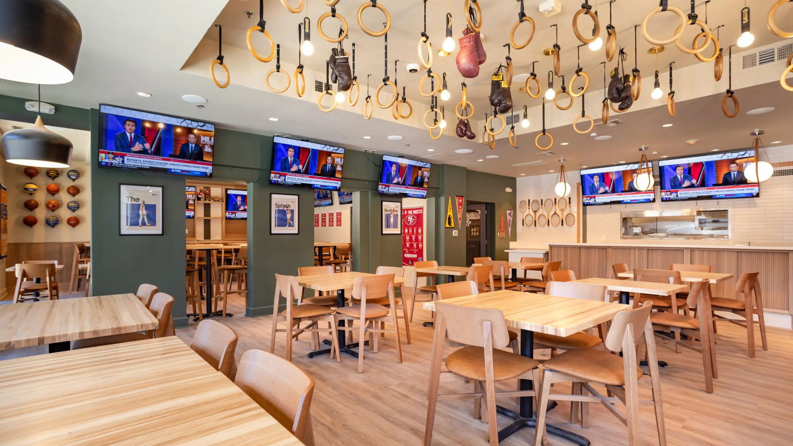 This sports-themed bar and restaurant exemplifies the Bay Area Summer Restaurant Openings 2025.