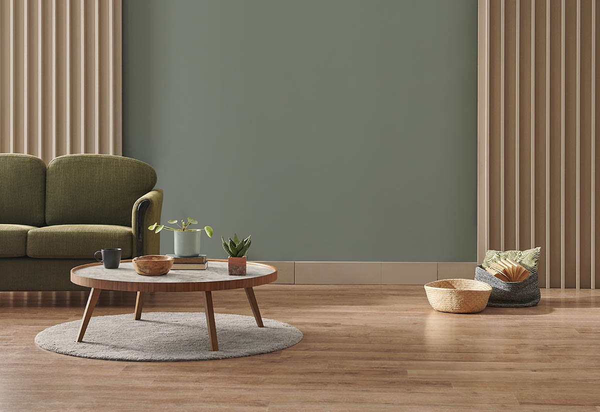 Final Recommendations features striking vertical wood-toned panels framing the serene space.