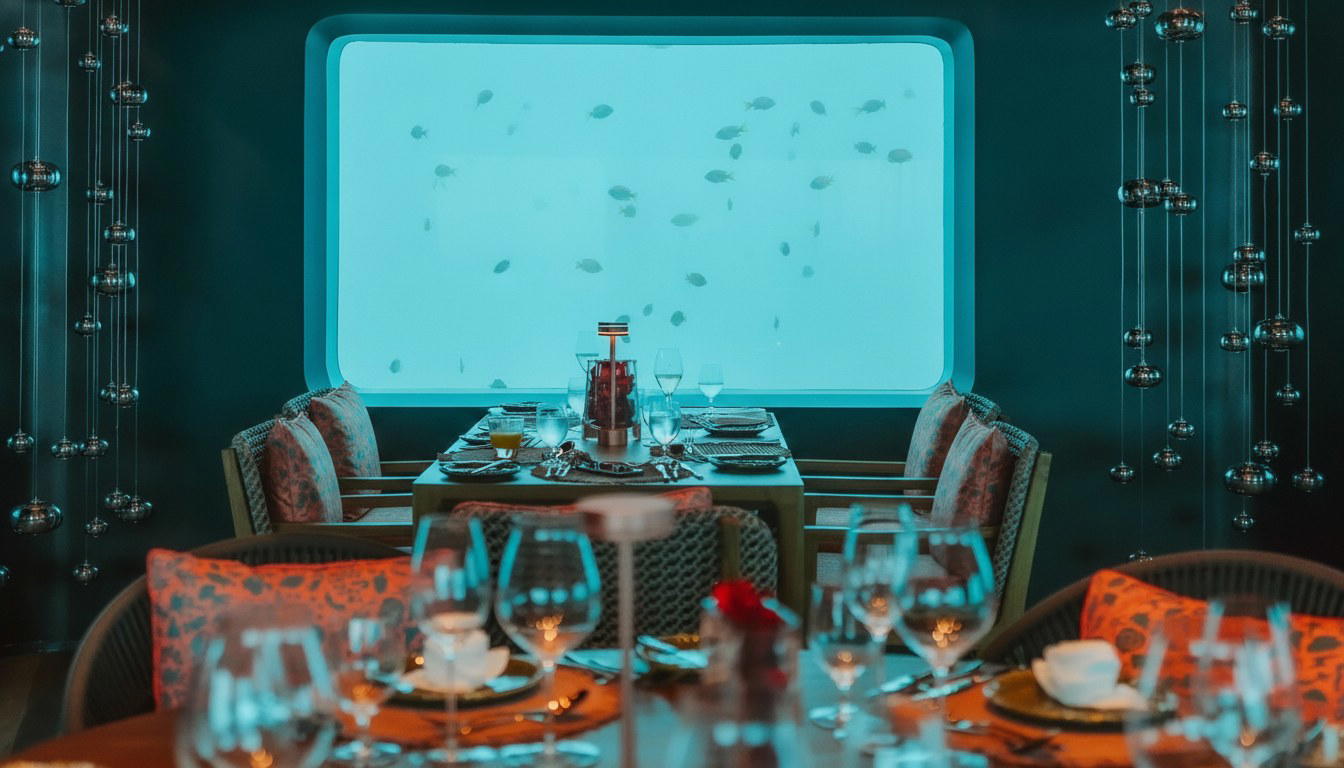 BUBBLE Underwater Restaurant at Meyyafushi Maldives: Worth Booking?