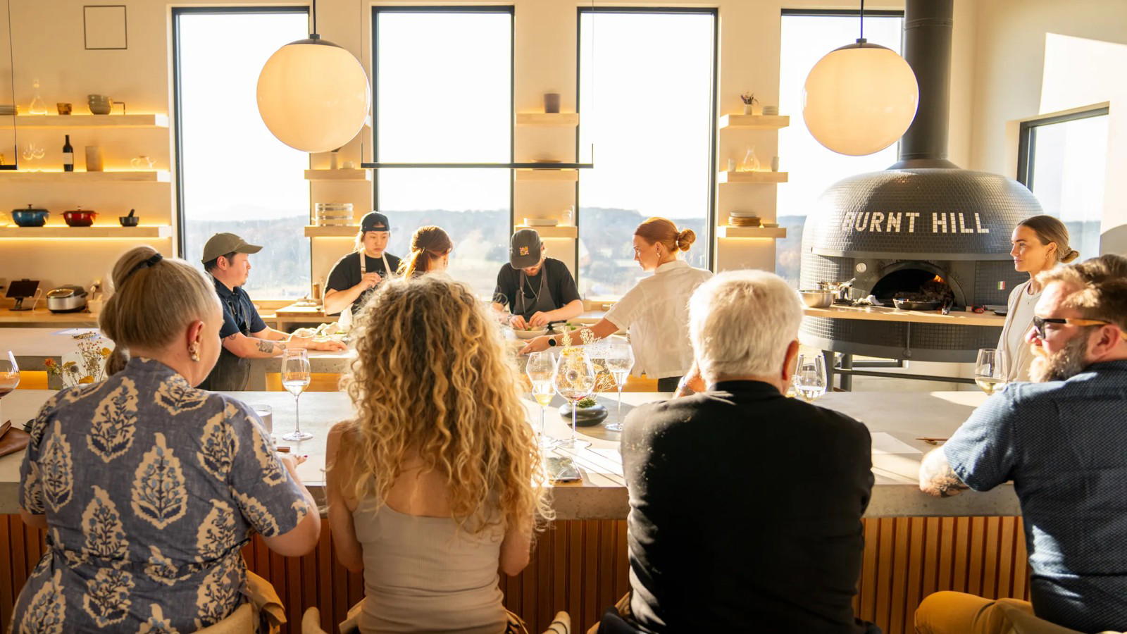Burnt Hill Farm Opens a 12-Seat Wine Tasting Counter