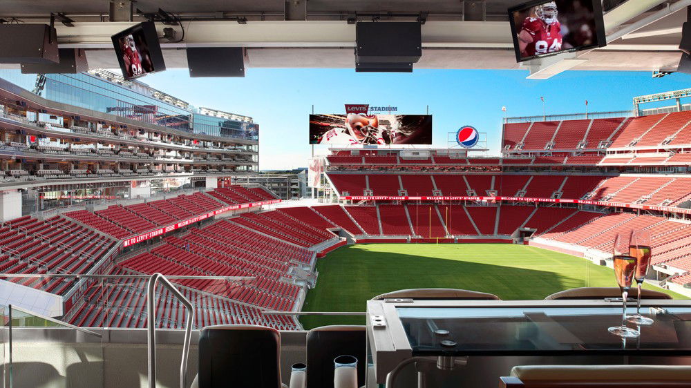 A Stadium suites offer premium views, amenities, and a direct connection to the on-field action.