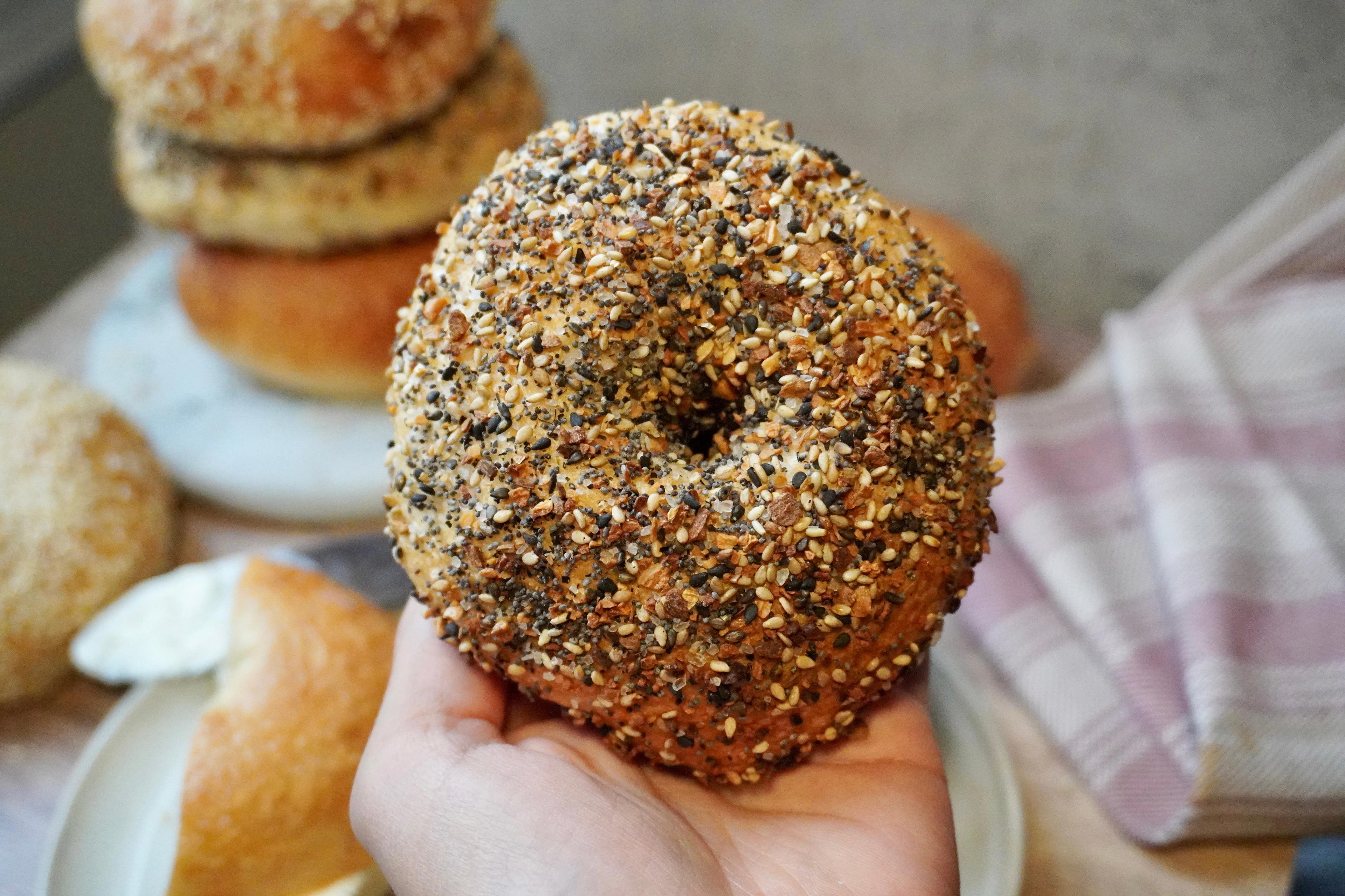 Cover image for guide: Caputo Bagels Park Slope Opens With 45-Year Starter