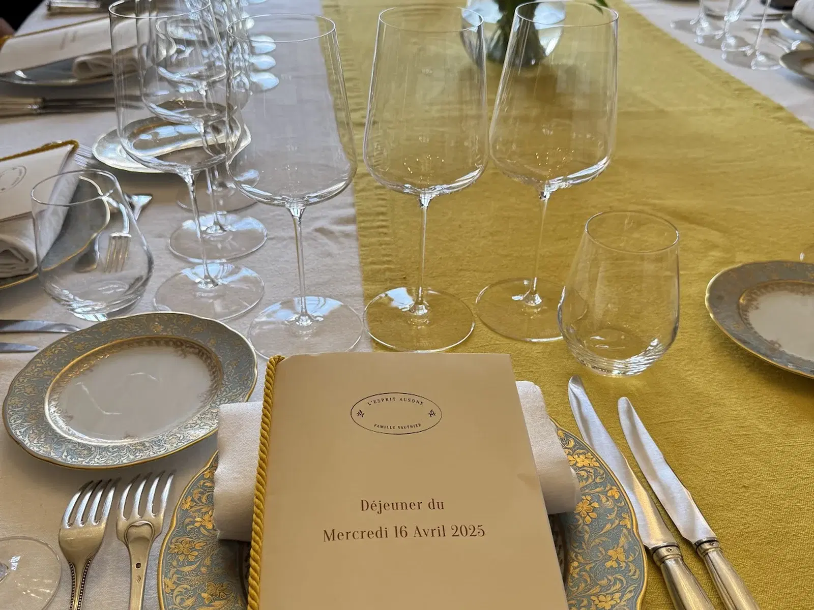 En Primeur Club: Two Lunches at Château Ausone