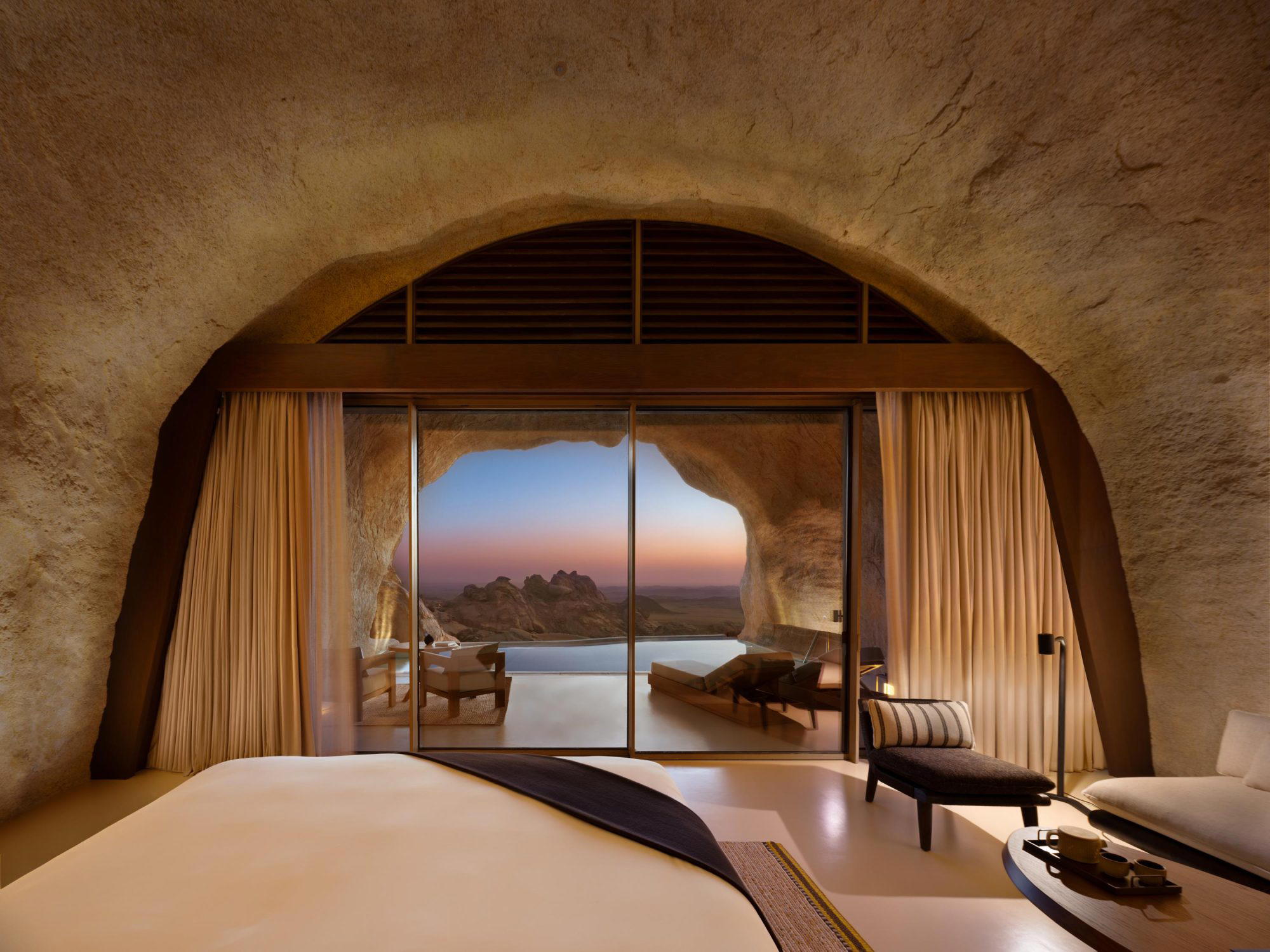 Cover image for guide: Desert Rock Resort MICHELIN: Saudi’s First Three-Key Hotel