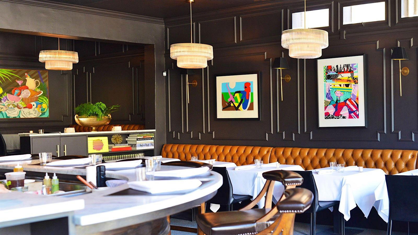 Dining at Californios Restaurant in SF