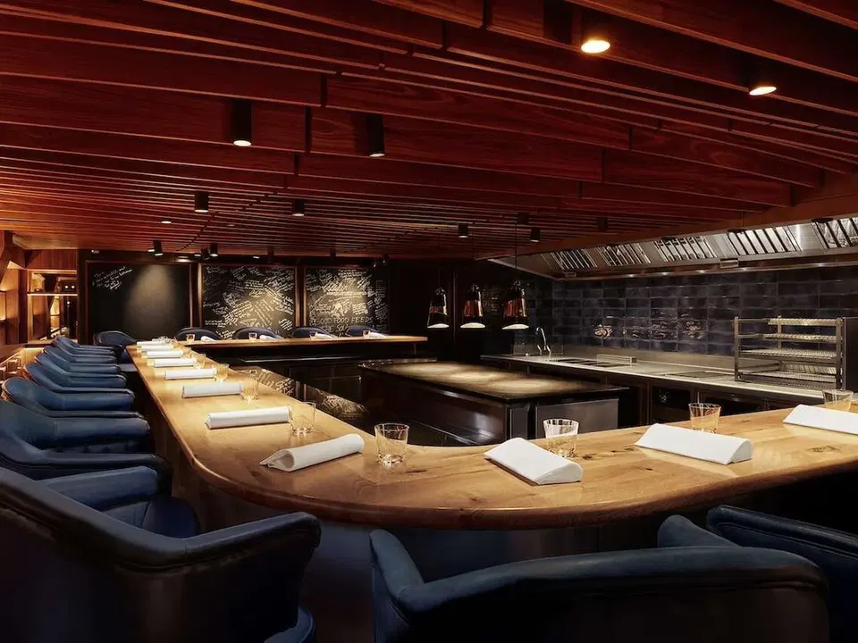 Fine dining in London