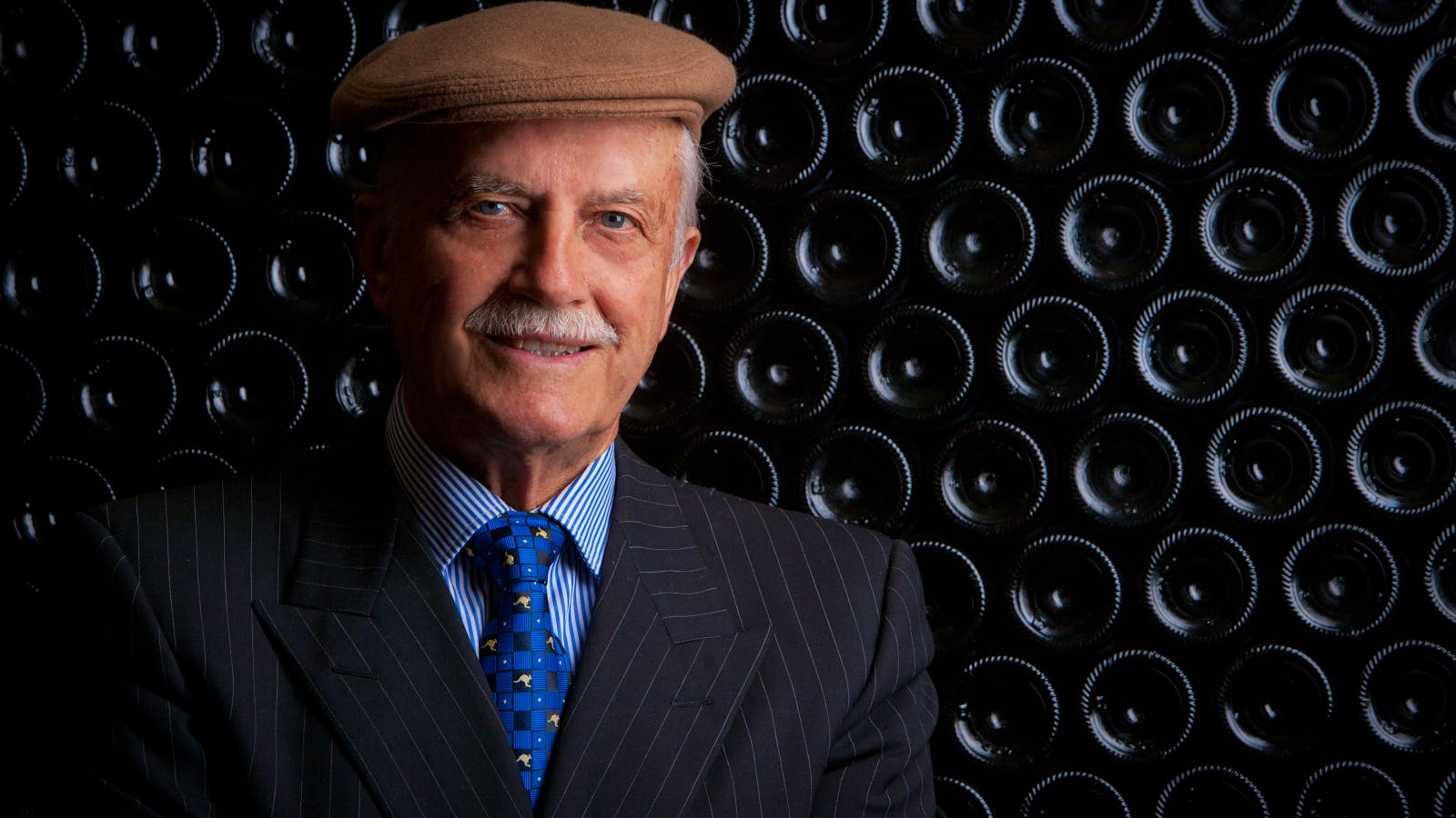 Emidio Pepe in his cellar, a master of winemaking.