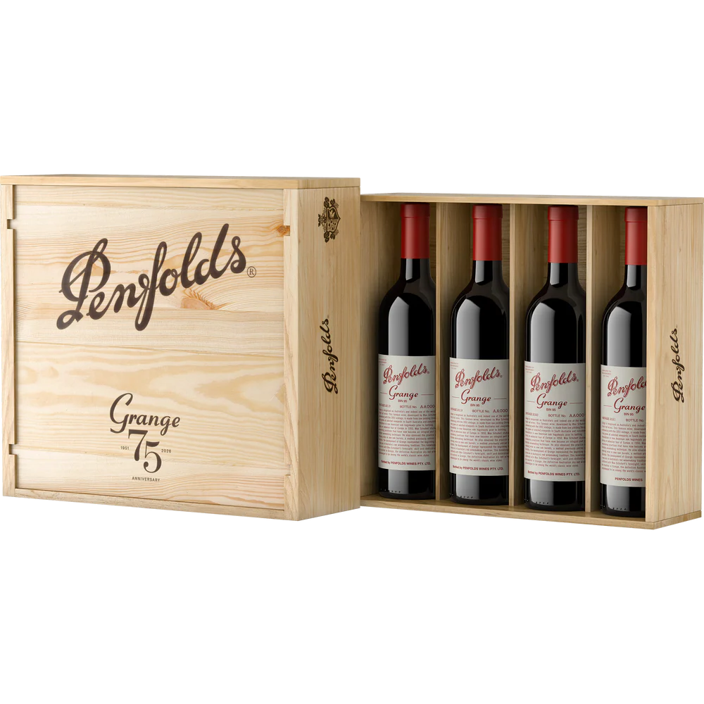 Penfolds Grange 2022: A Grange Vertical Pack celebrating 75 years of Grange.
