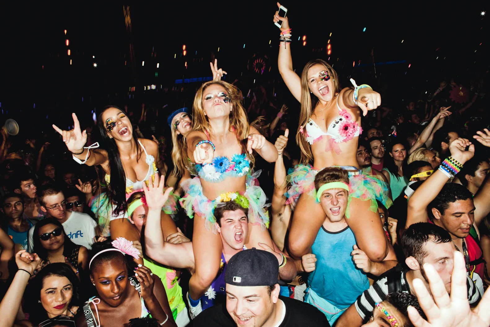 Best of the Festival: The Value Picks, showcasing the vibrant, neon colors of the festival attire.