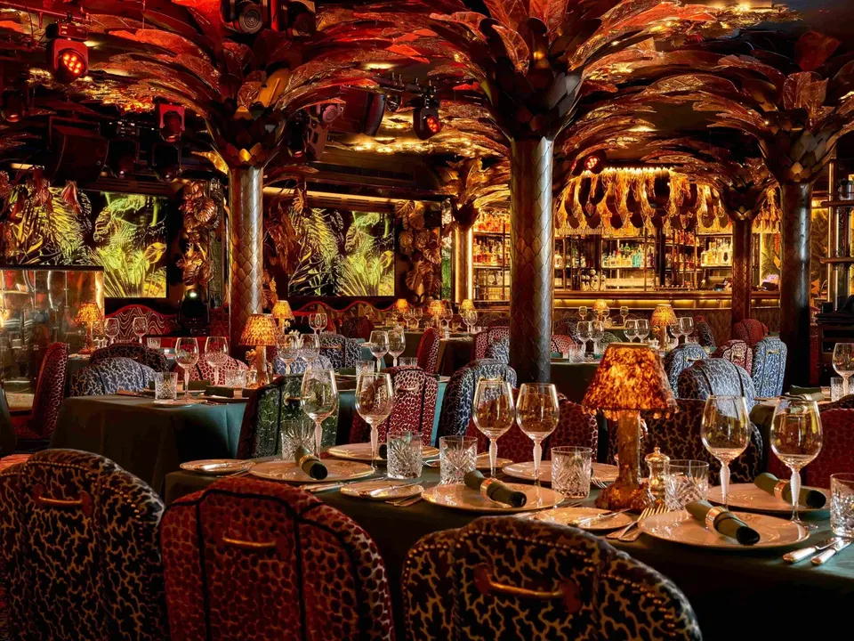 Fine dining in London