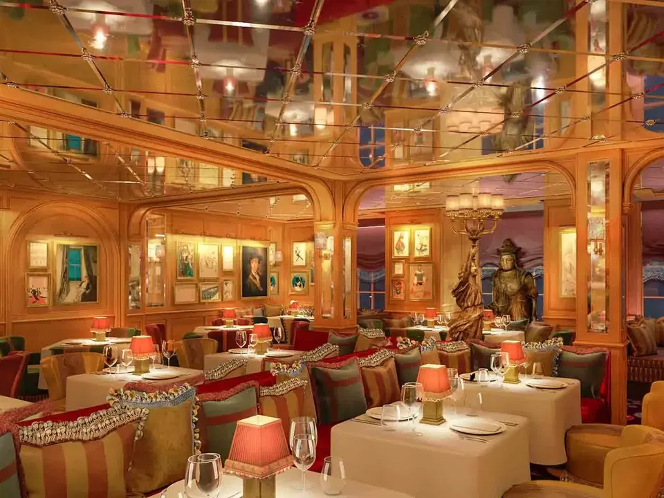 Fine dining in London