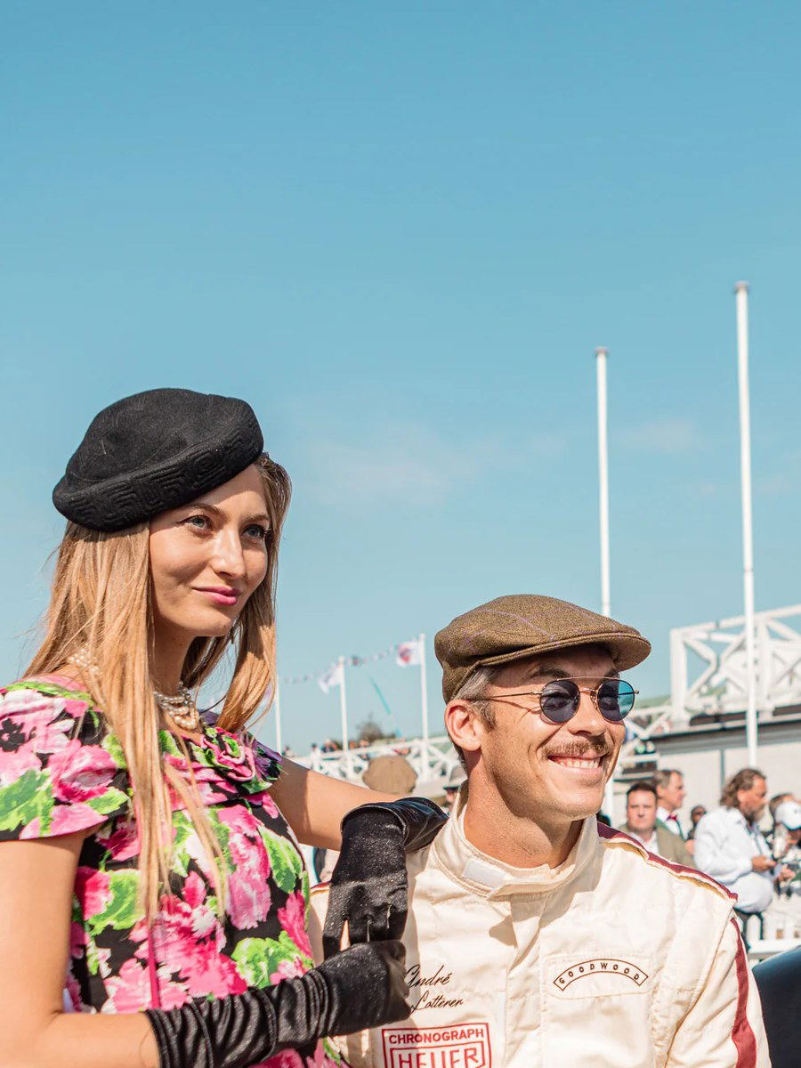 Goodwood Festival of Speed: stylish regulars the spirit of the event.