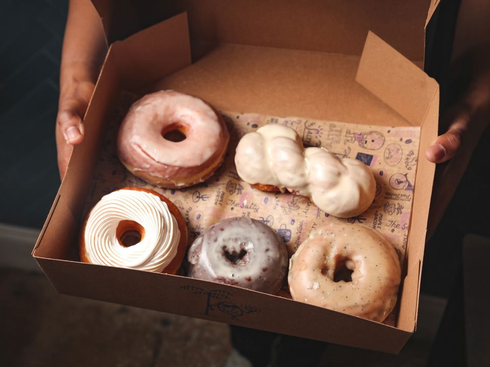 Salty Donut (Georgetown) offers a delightful array of craft doughnuts.