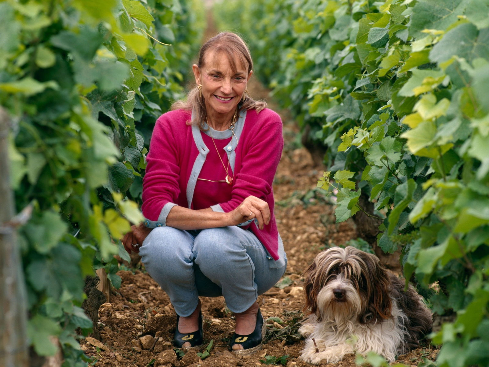 Lalou Bize-Leroy, owner of Domaine Leroy and Domaine d'Auvenay