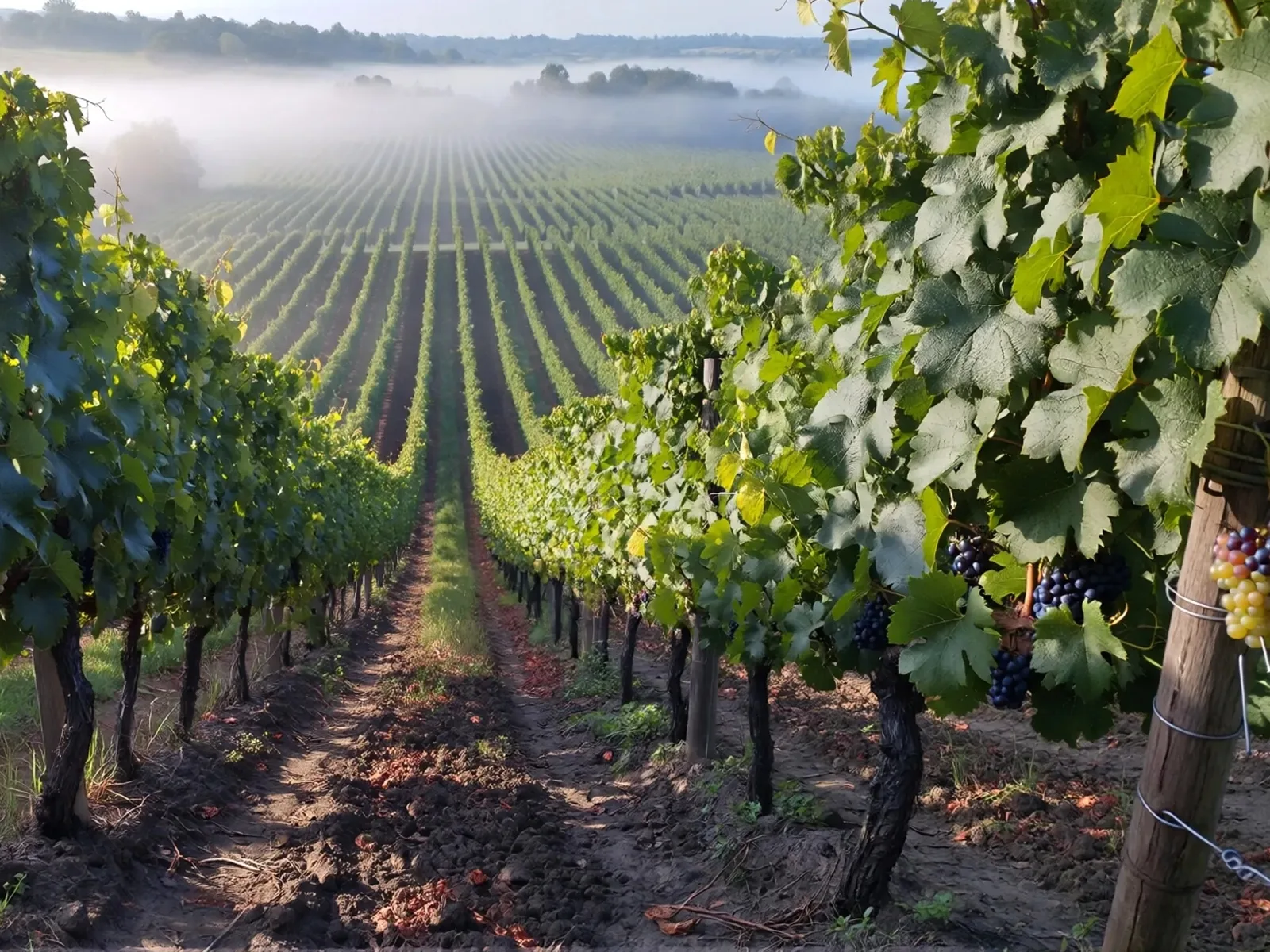 Vineyard landscape