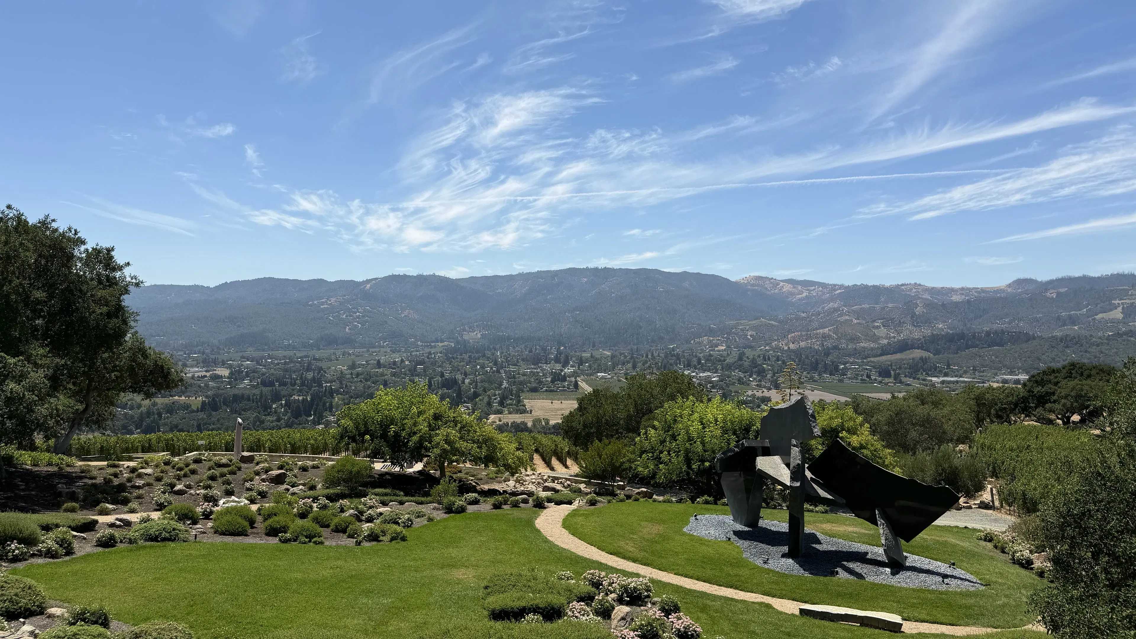 Seven Stones Winery Review: Art and Cabernet Above Meadowood