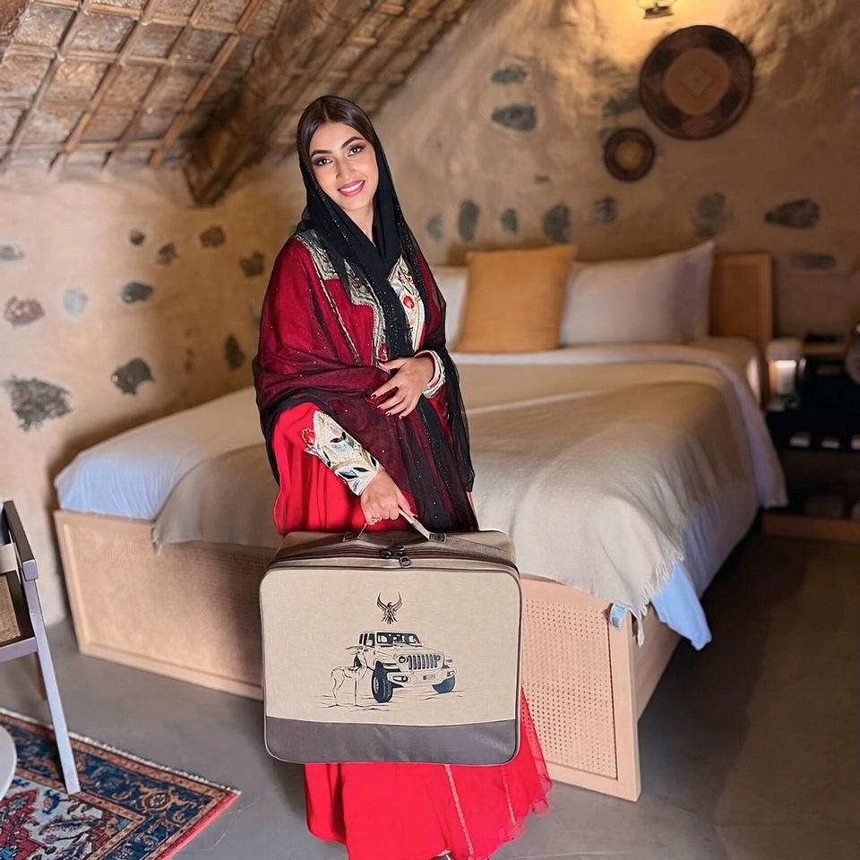 Alhajarain (Hatta Heritage Village) features a distinctive thatched ceiling.