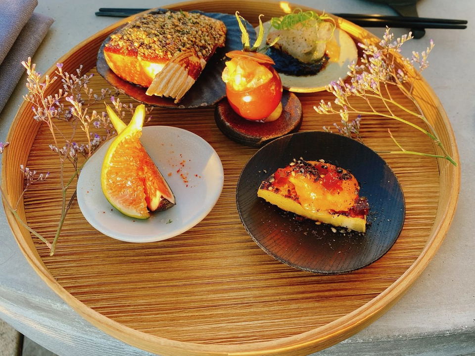 SingleThread's kaiseki-influenced tasting menu showcases farm-driven, Japanese-inflected precision in seasonal dishes.