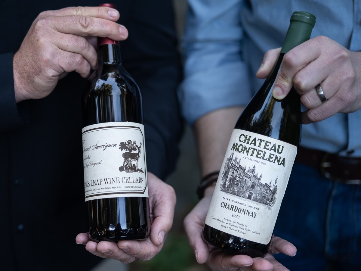 Stag's Leap Wine Cellars and Chateau Montelena, the 1973 Judgement of Paris champions.
