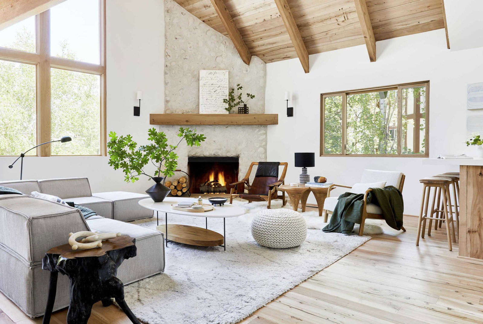 Related Blog Posts, featuring a cozy fireplace with a warm, inviting glow.