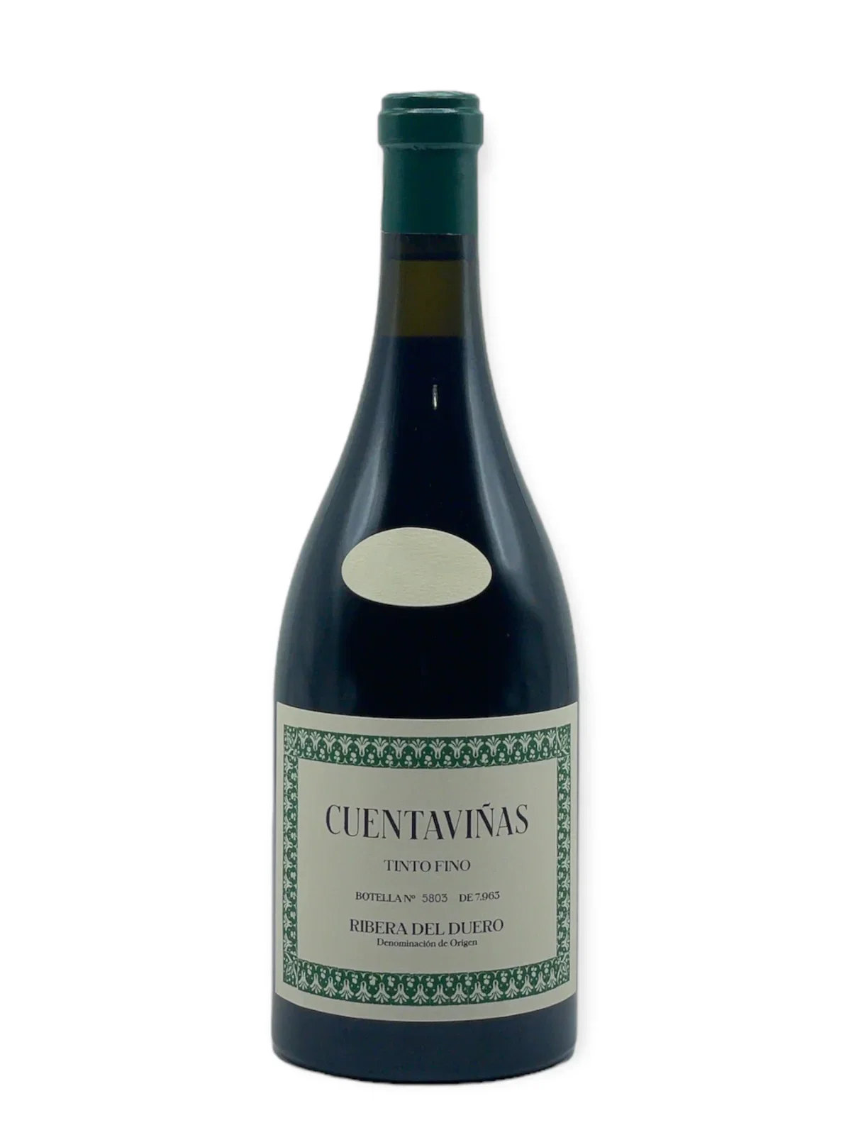Cuentavinas Tinto Fino bottle from Ribera del Duero.