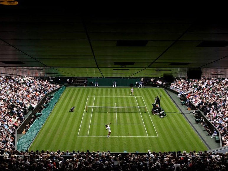 Wimbledon debenture tickets offer a coveted view of the packed Centre Court action.