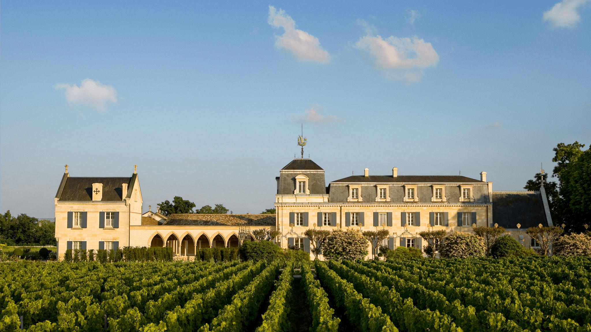 Wine tasting at Chateau La Mission Haut Brion winery