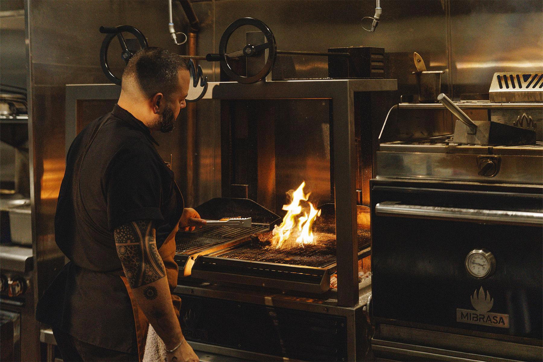 Zubair Mohajir’s Chicago restaurant opens with live-fire cooking