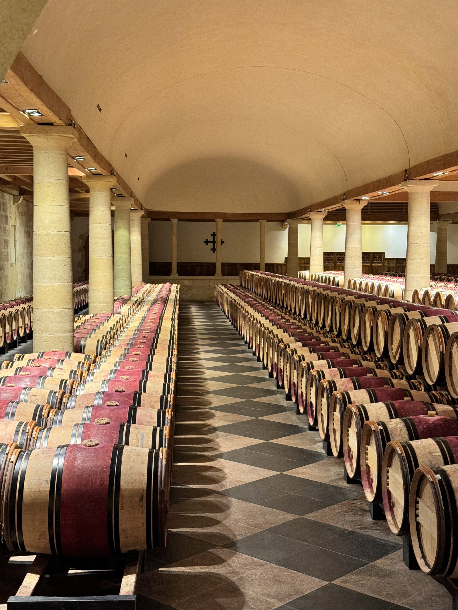 a barrel room