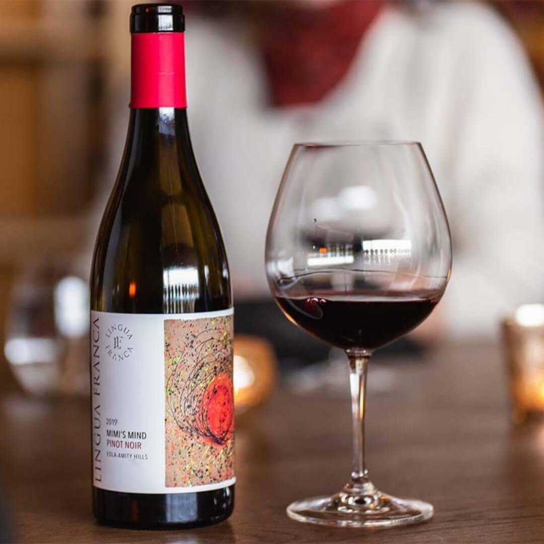 Lingua Franca's 2019 Mimi's Mind Pinot Noir