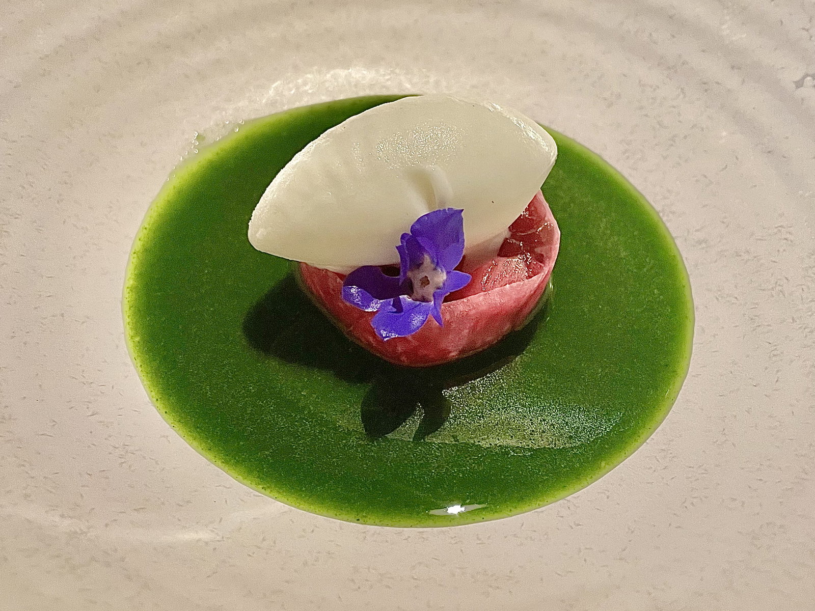 Bluefin Tuna with Brassica Aguachile