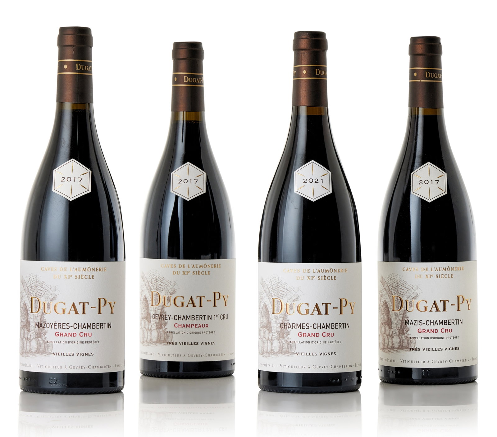 A selection of Domain Dugat-Py's Chambertin