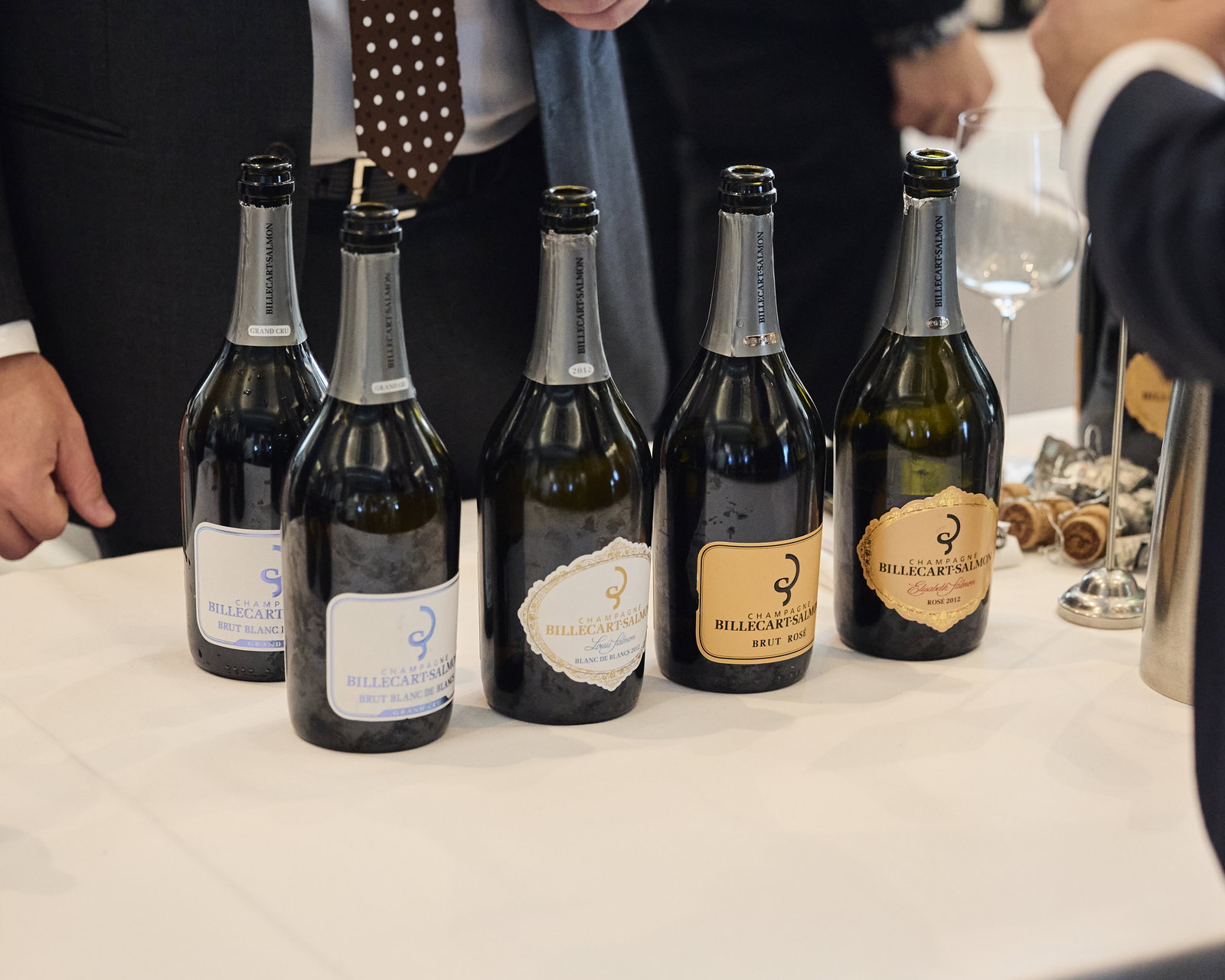 Billecart-Salmon's lineup at La Fête 2024. Photos courtesy of @jamescfrench