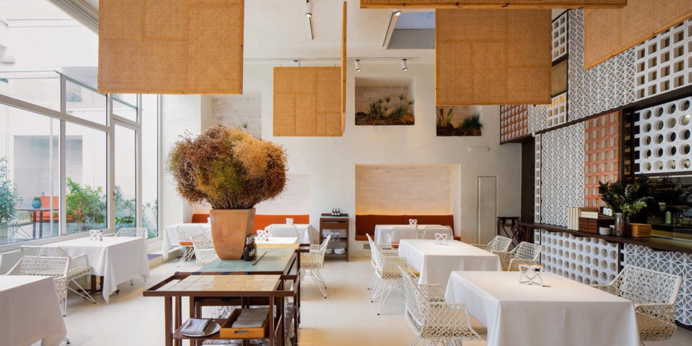 The dining room at Disfrutar