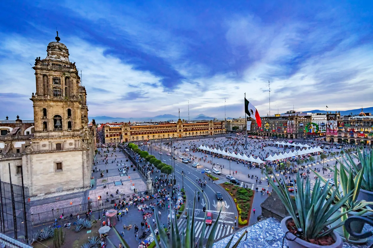 Mexico City's Historic Center aka Centro Historico