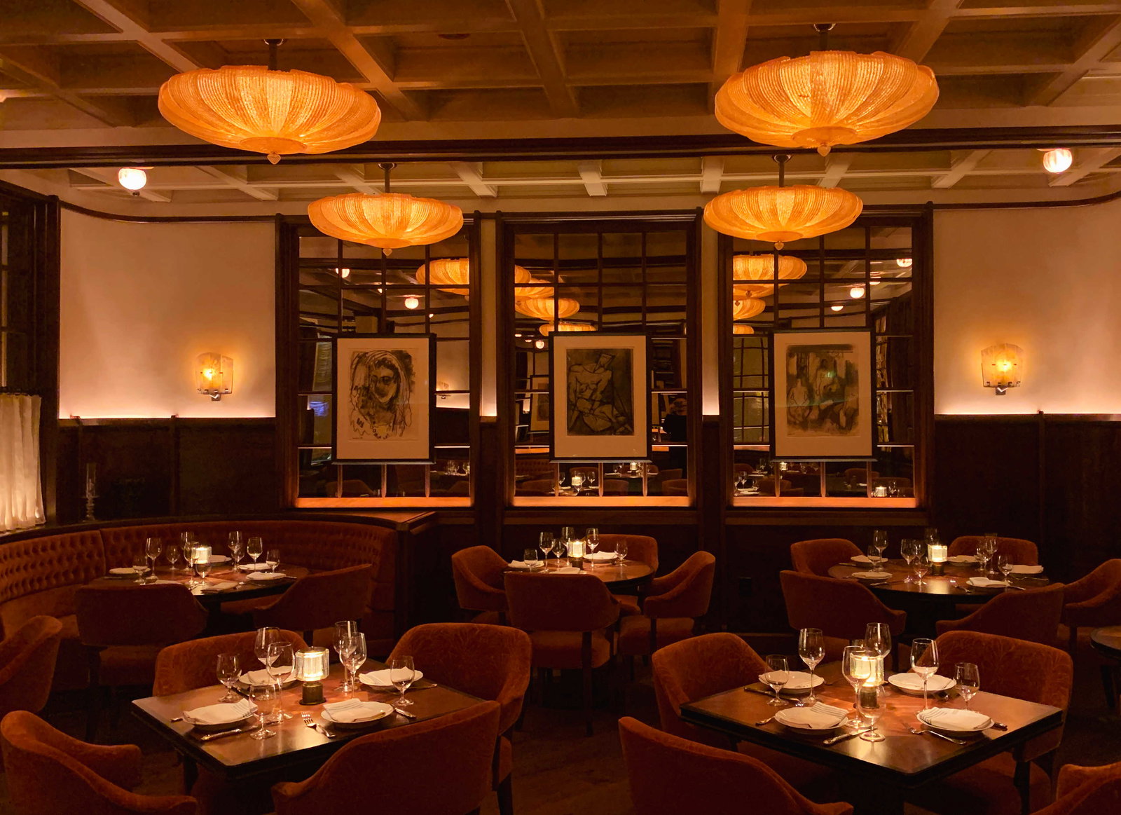 The Dining Room at Locanda Verde Hudson Yards