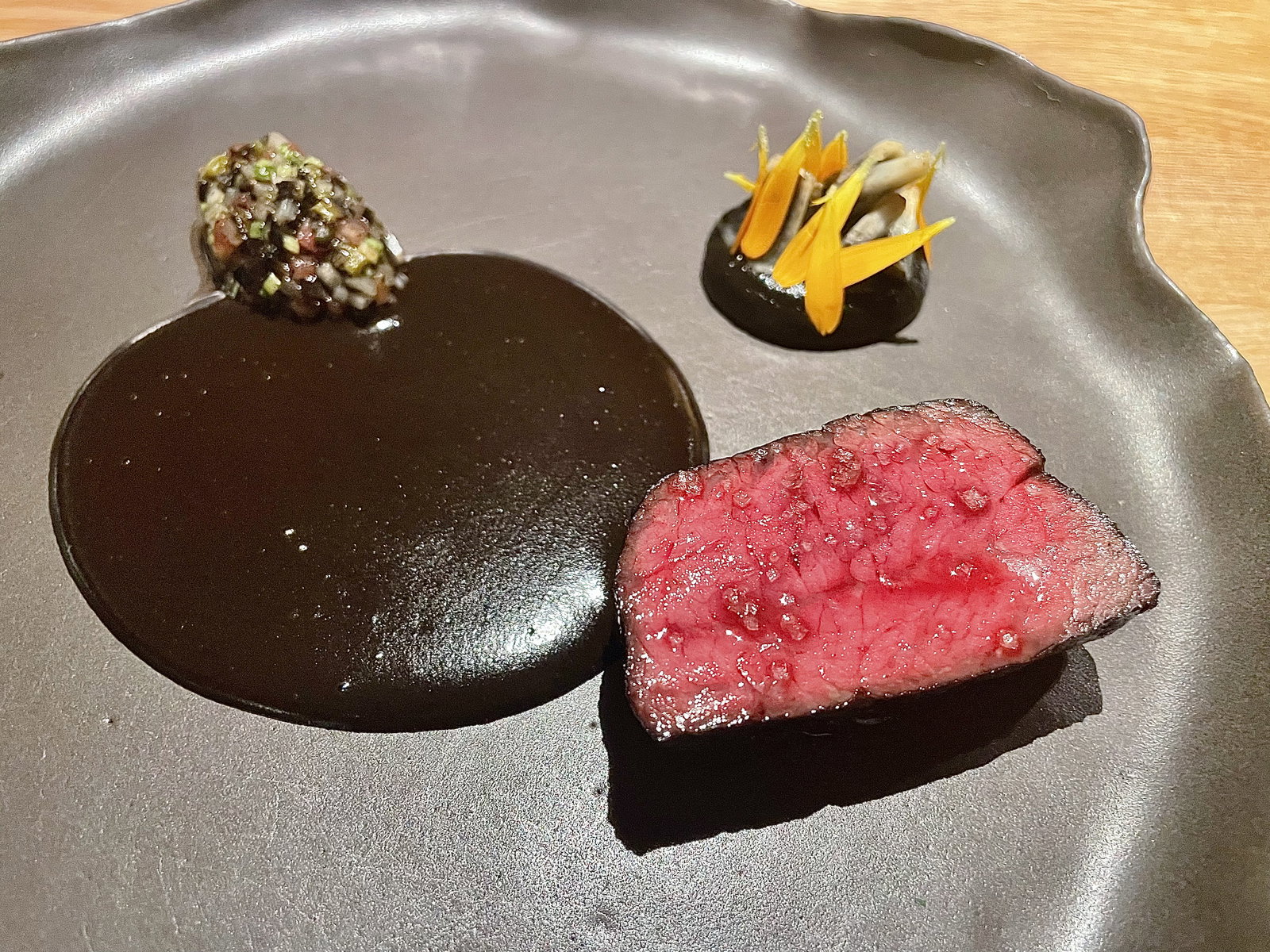 Dry-Aged Rib Eye with Chichilo Negro