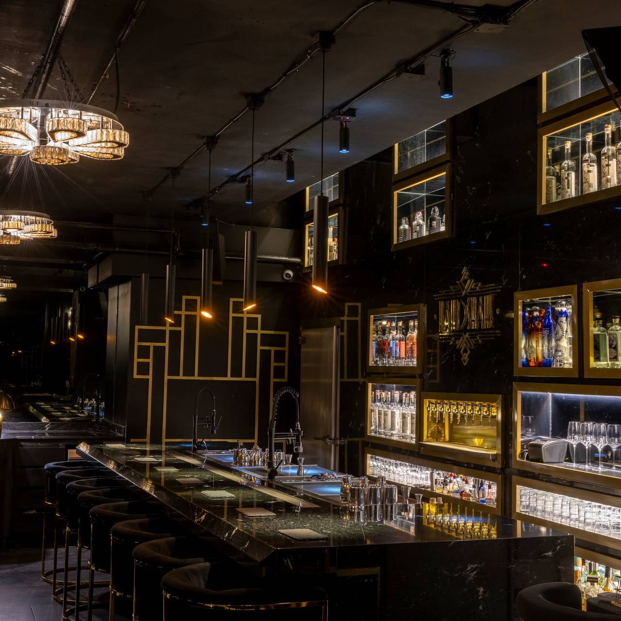 The Bar at Handshake Speakeasy
