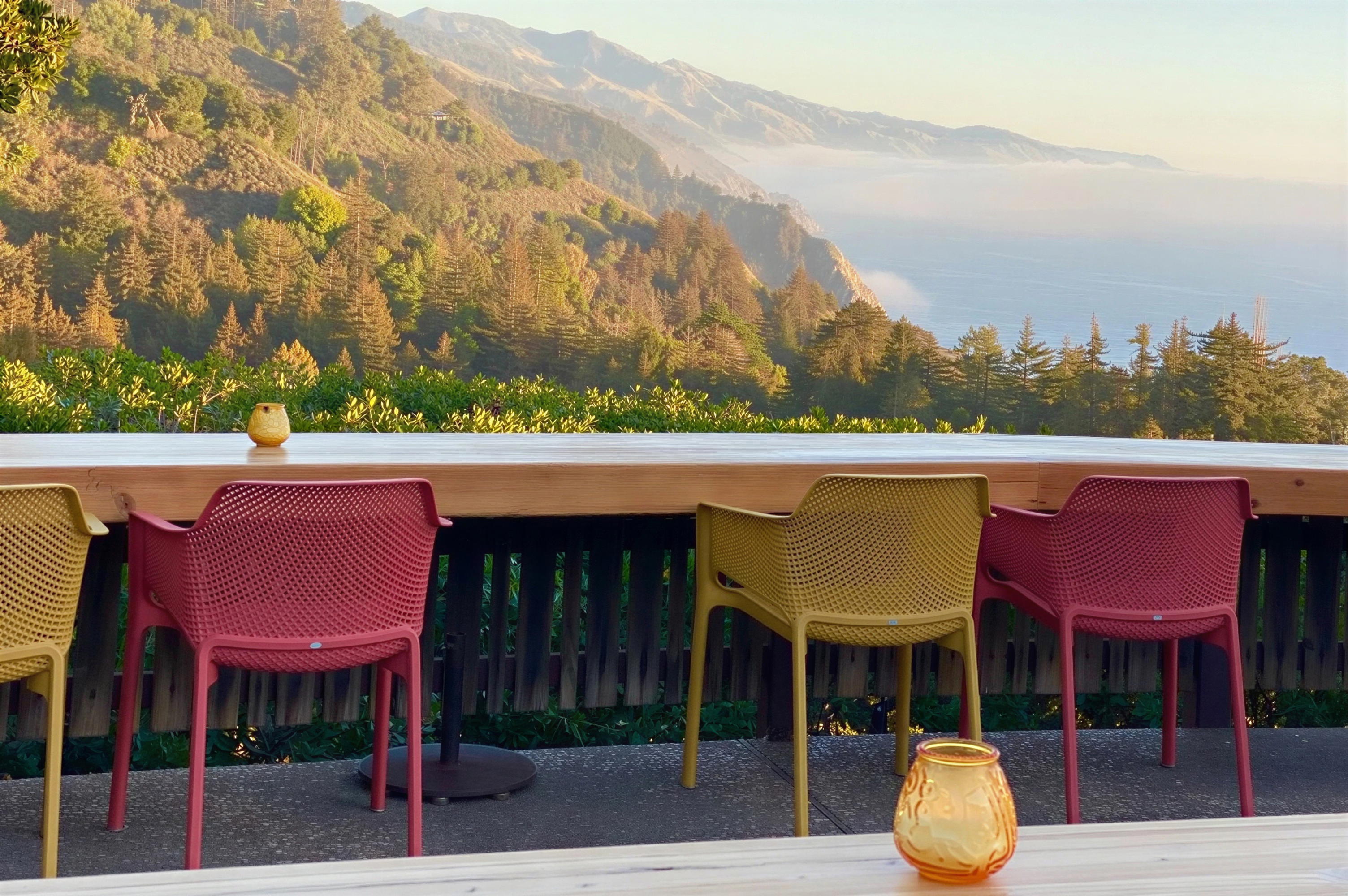 One of the Best Views in California: Dining at Nepenthe restaurant in Big Sur