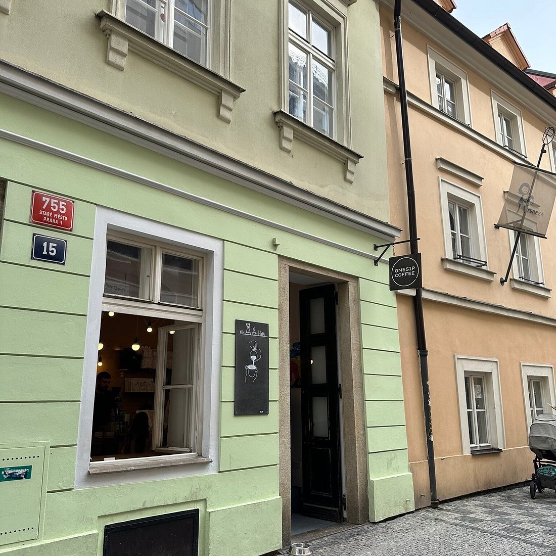 onesip coffee, Prague, Czech Republic