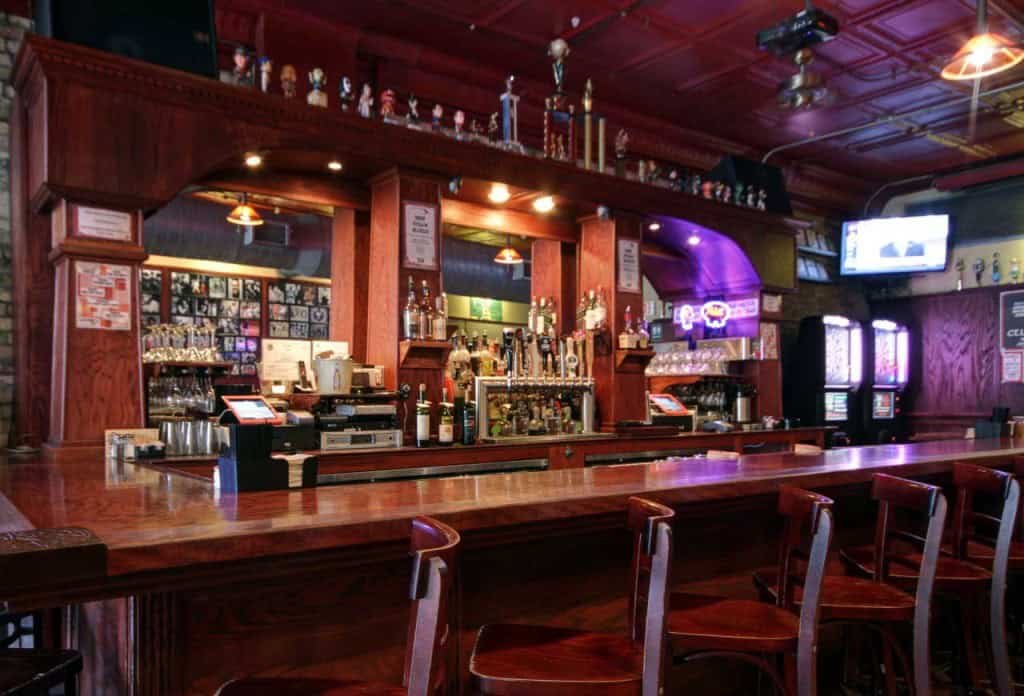 Hawk's Bar & Grill bar in Madison