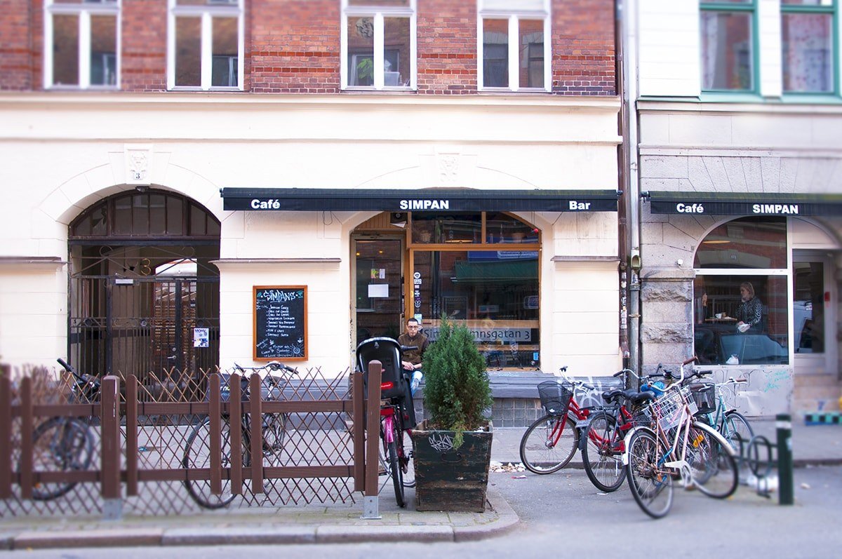 Simpan Bar and Cafe bar in Malmo, Sweden