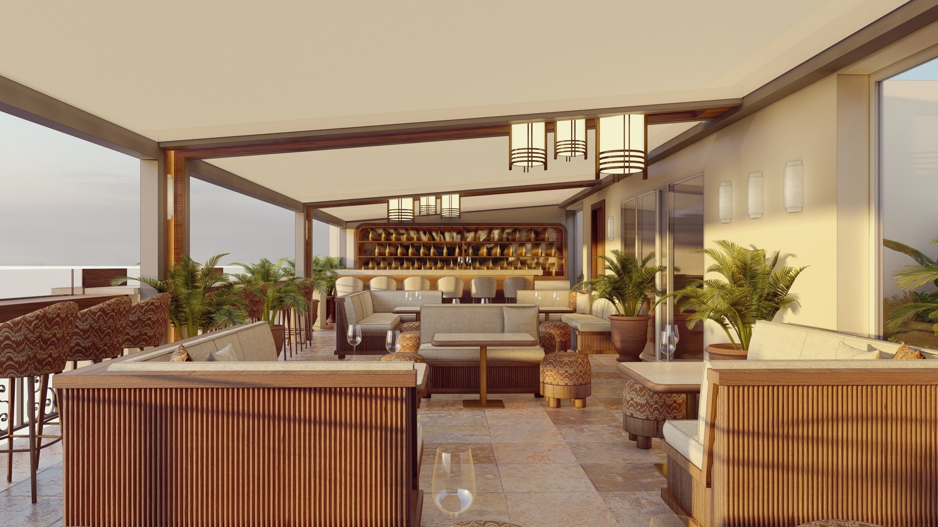 Zenirō Rooftop Bar