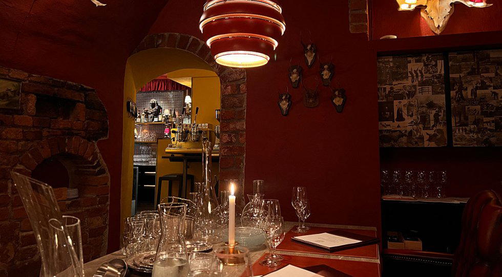 Teuf au Vin bar in Stockholm, Sweden