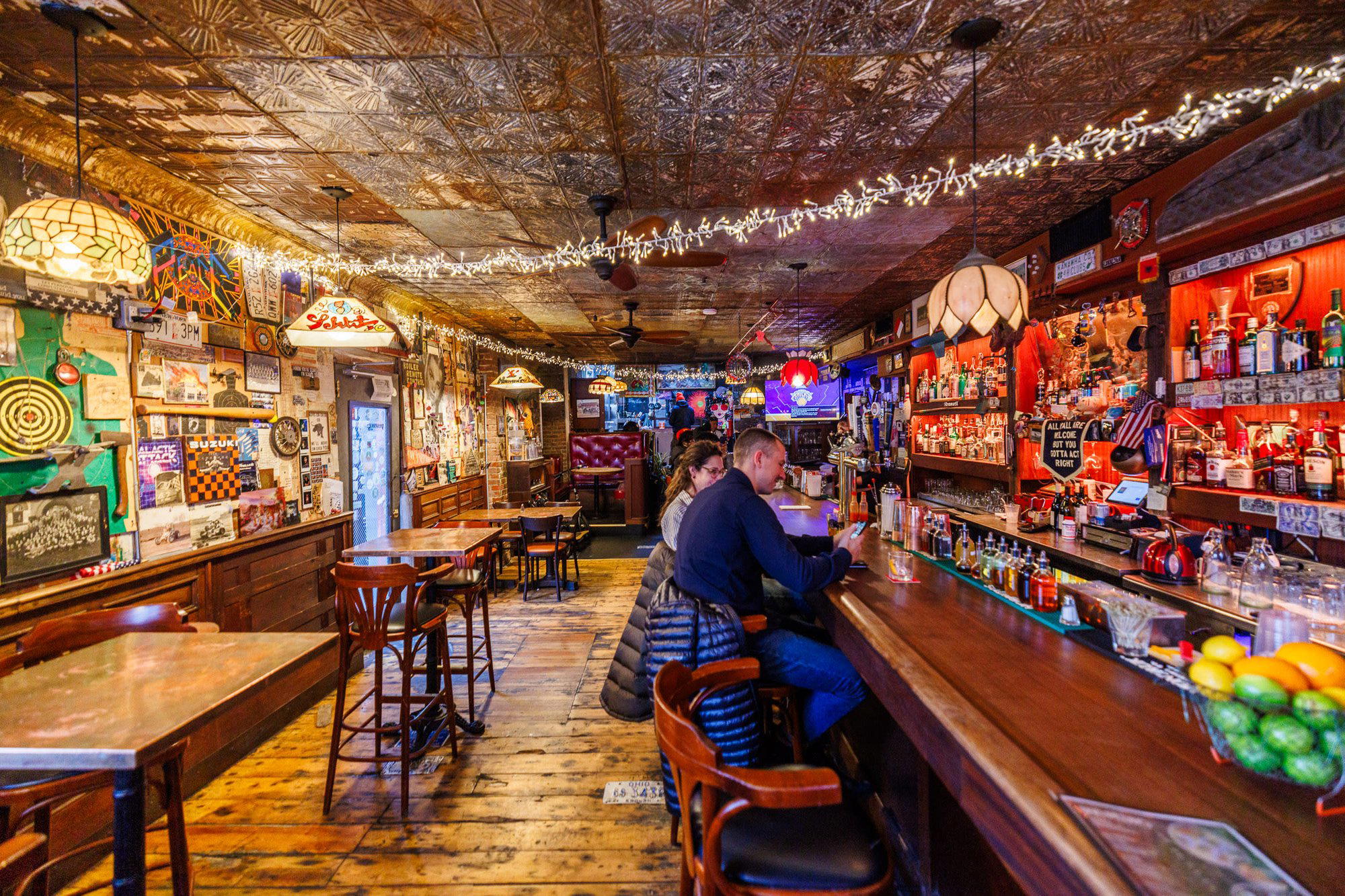 Brooklyn Ice House bar in New York City