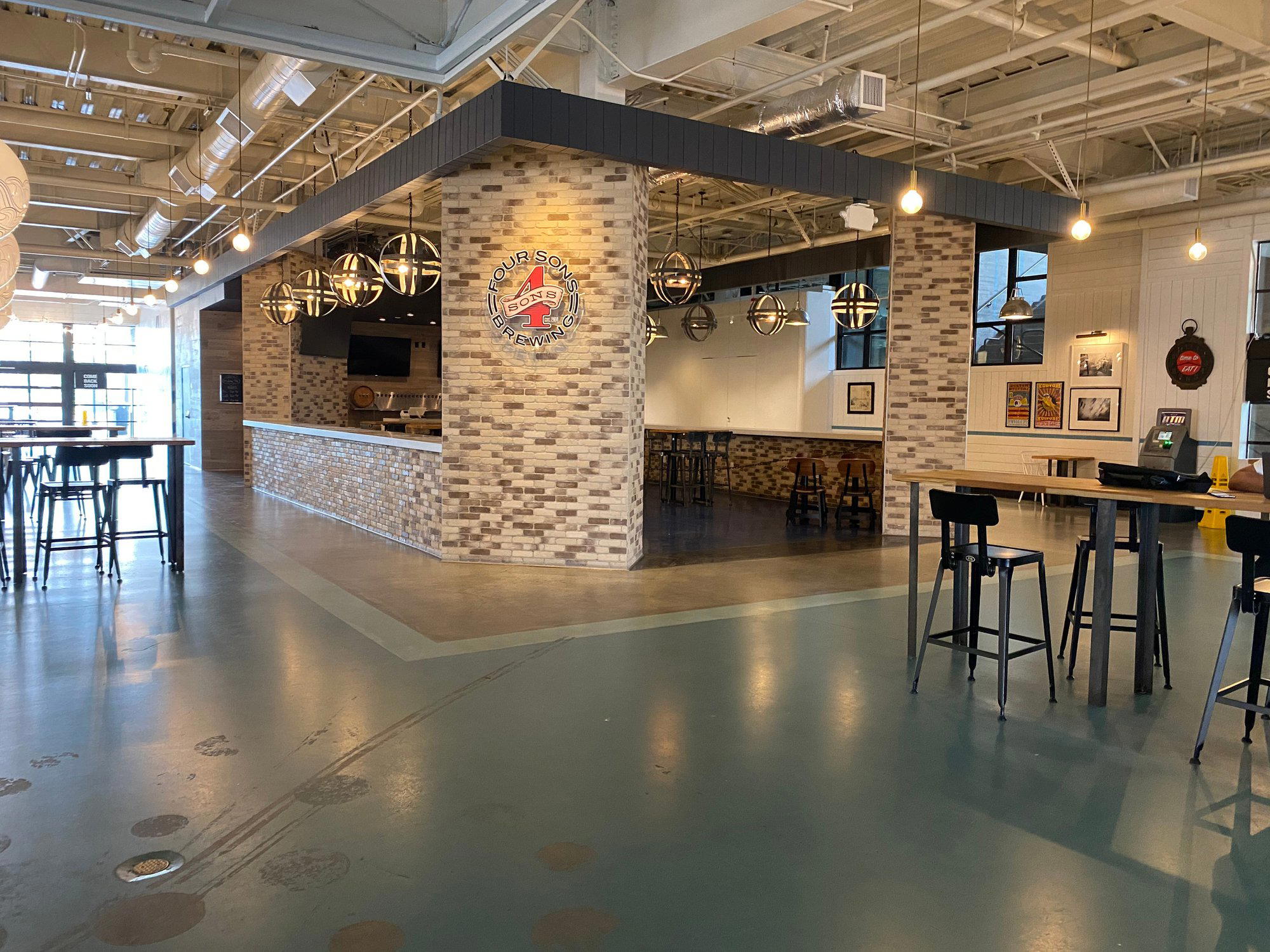 Four Sons Brewing bar in Huntington Beach